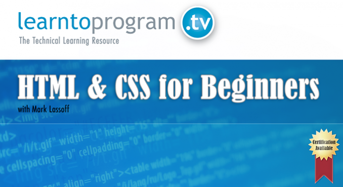 HTML & CSS For Beginners Course By LearnToProgram.tv | OpenSesame