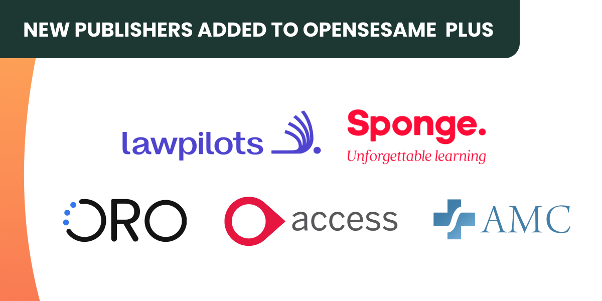 March 2023 OpenSesame Plus Publishers