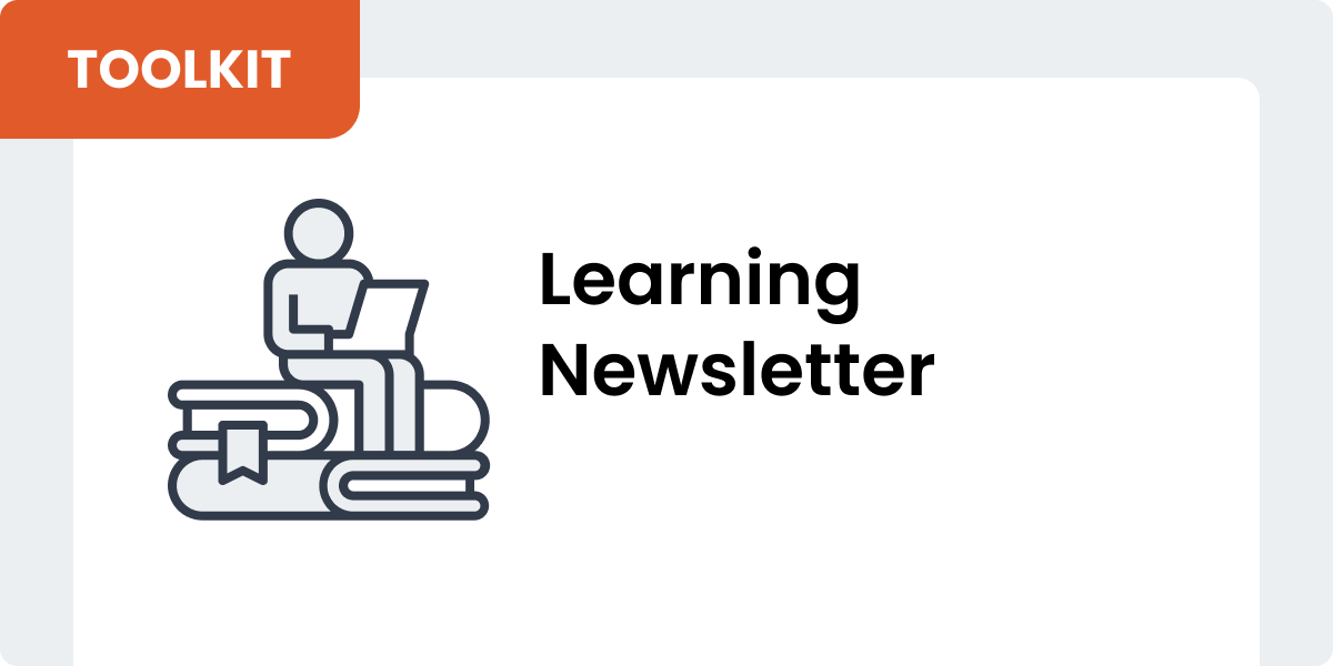 Learning newsletter toolkit